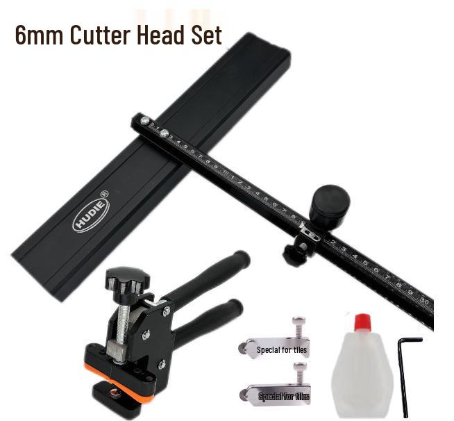 Four-Row Wheel Tile Cutter: Reinforced Stone, Rock Slab Cutting Tool