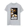 Star Wars Womens/Ladies Stormtrooper Art Poster Cotton Boyfriend T-Shirt