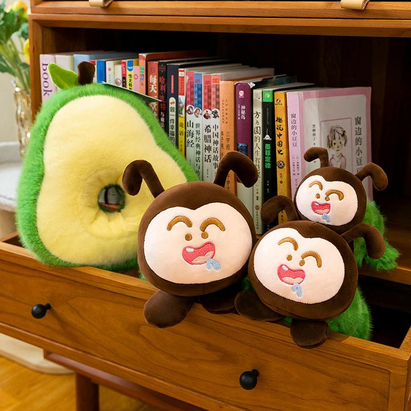 Gluttony Avocado Doll Plush Toy Doll Rag Doll Children Sleeping Pillow Birthday Gift Female Nap Pillow