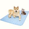 Ultra-Absorbent Pet Cooling Pad for Dogs & Cats - Breathable, Non-Toxic Polyester, Rectangle Sleeping Mat - Keeps Your Pet Cool & Comfortable All Day