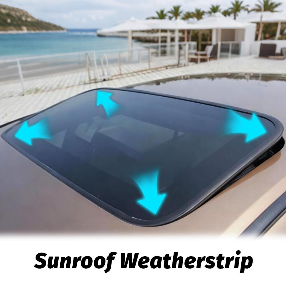 Sunroof Glass Seal Sliding Roof Weatherstrip Seal For Toyota Avalon Camry Highlander RAV4 Lexus ES300h RX330 RX350 RX450hReplace