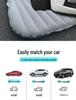 Rear Seat Car Inflatable Mattress - Foldable Travel Sleeping Pad for Car Interior