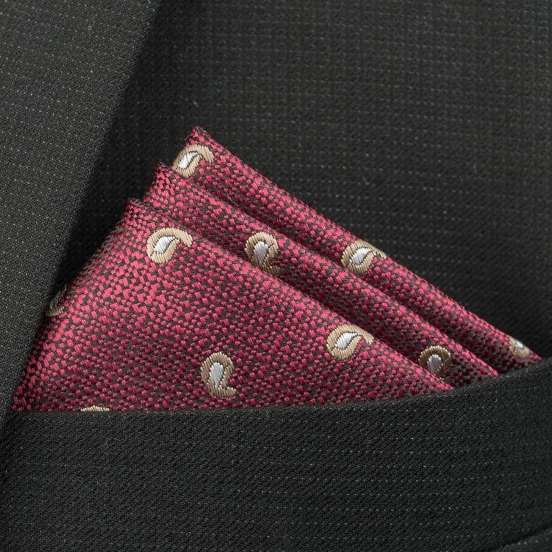 Рубашка Костюм Маленький Квадратный Модный Ретро Костюм Носовой Платок Полотенце Нагрудное Мужское Карманное Полотенце