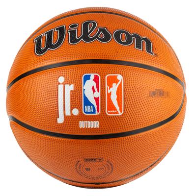 Wilson Bola de Basquetebol Exterior Jr NBA WNBA Auth, Laranja Unissexo