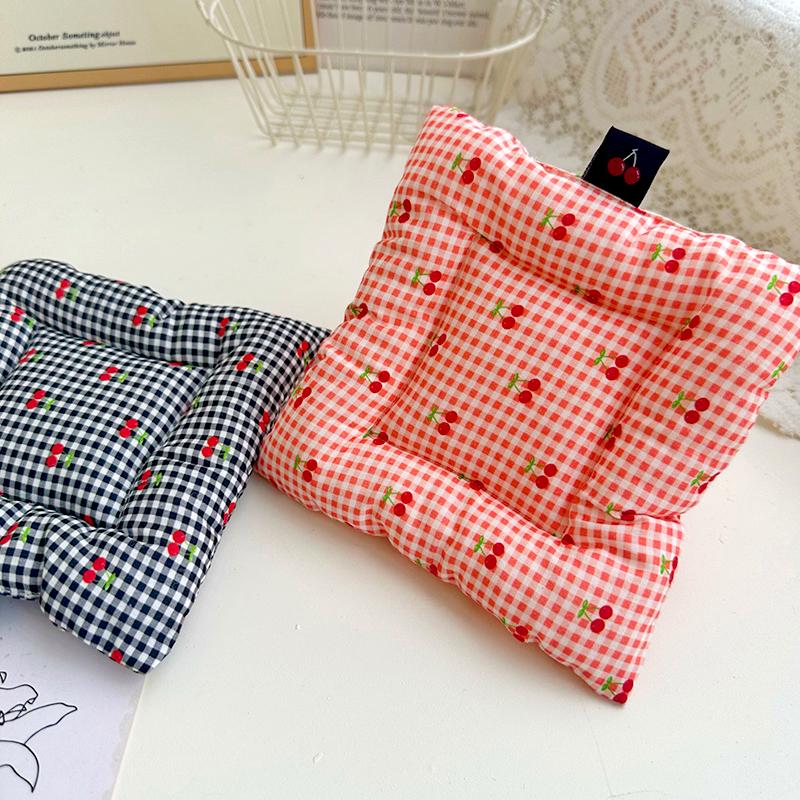 1ks látková mřížka kuchyňské doplňky bavlněná podložka na pohár fotografické rekvizity ručně vyrobená podložka na stůl třešňový vzor domácí dekorace šperky displej