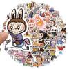 50Pcs Cute Cartoon Labubu Stickers Kawaii Water Bottle Stickers for Kids Teens, Waterproof Vinyl Stickers, Aesthetic Laptop