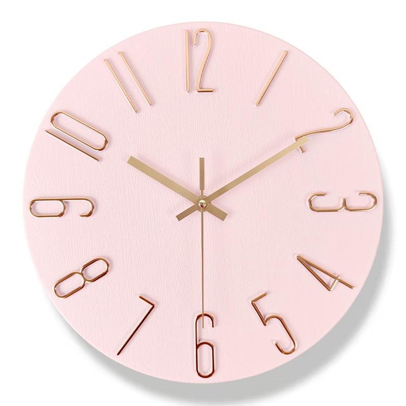 11 inch wall clock Home living room wall clock Modern simple silent clock