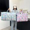 Neue Sport-Kurzstrecken-Reisetasche Trocken- und Nassseparation faltbare Handtasche Damenmode bedruckte erweiterbare Fitness-Tasche