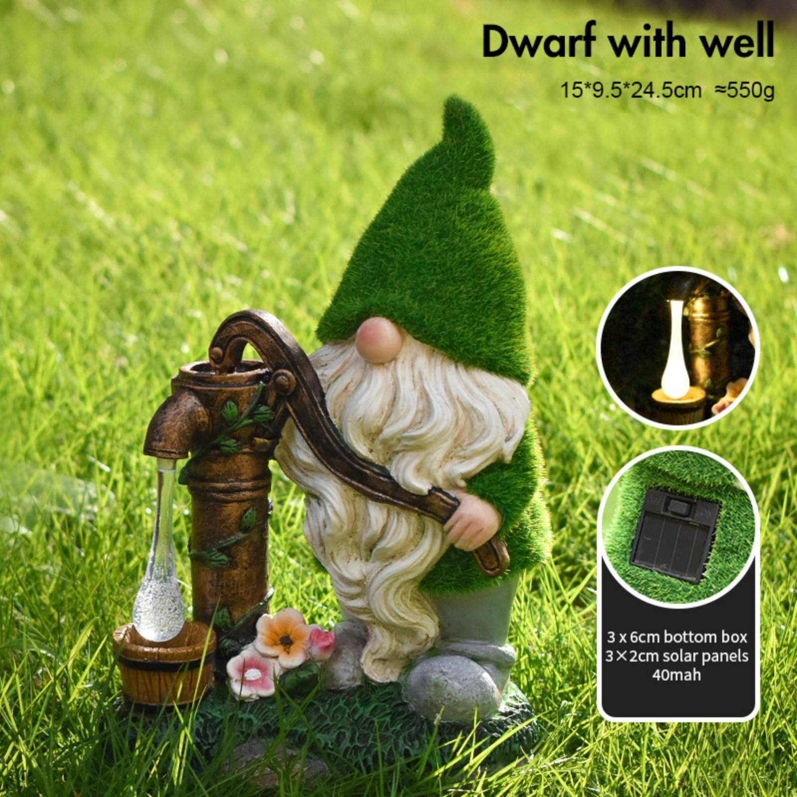 

Садовый солнечный уличный свет статуэтка украшения садовая дорожка солнечная зарядка декоративный свет One Size