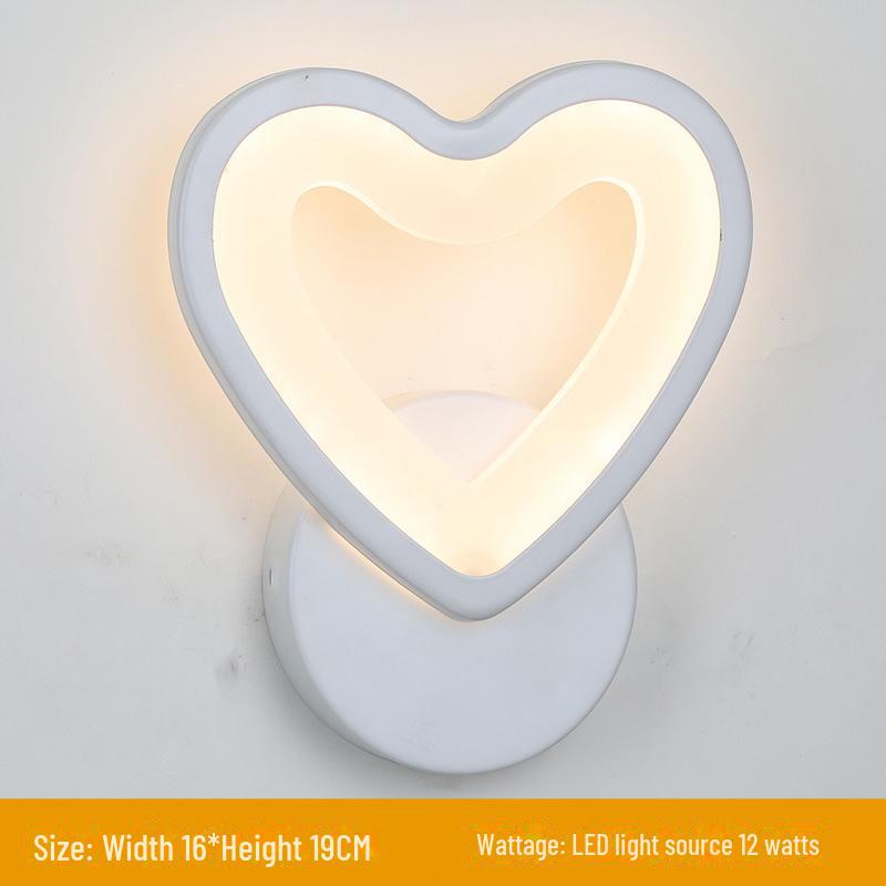 

Современный светодиодный настенный светильник для спальни, прикроватной тумбочки или коридора Warm Light