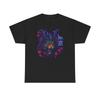 Bold Cyberpunk Samurai Tiger Cotton Tee, Graphic Streetwear,Japanese Art Style