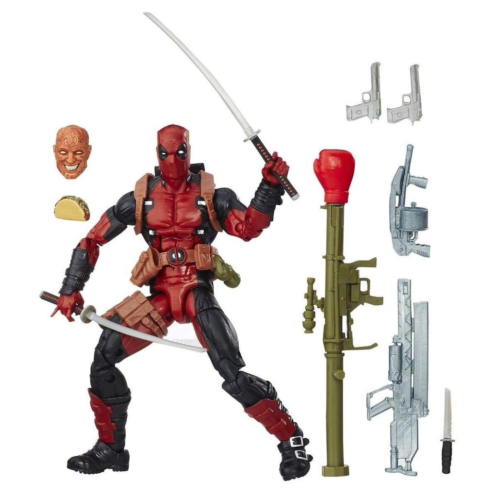 Hasbro Marvel Legends Juggernaut Series Deadpool Figure Hasbro MARVEL LEGENDS 2016 JUGGERNAUT SERIES CABLE Legends Deadpool X-Men 6-inch / X-MEN