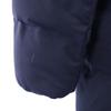 UNIQLO Long sleeve seamless down coat L Navy system hood Women Used