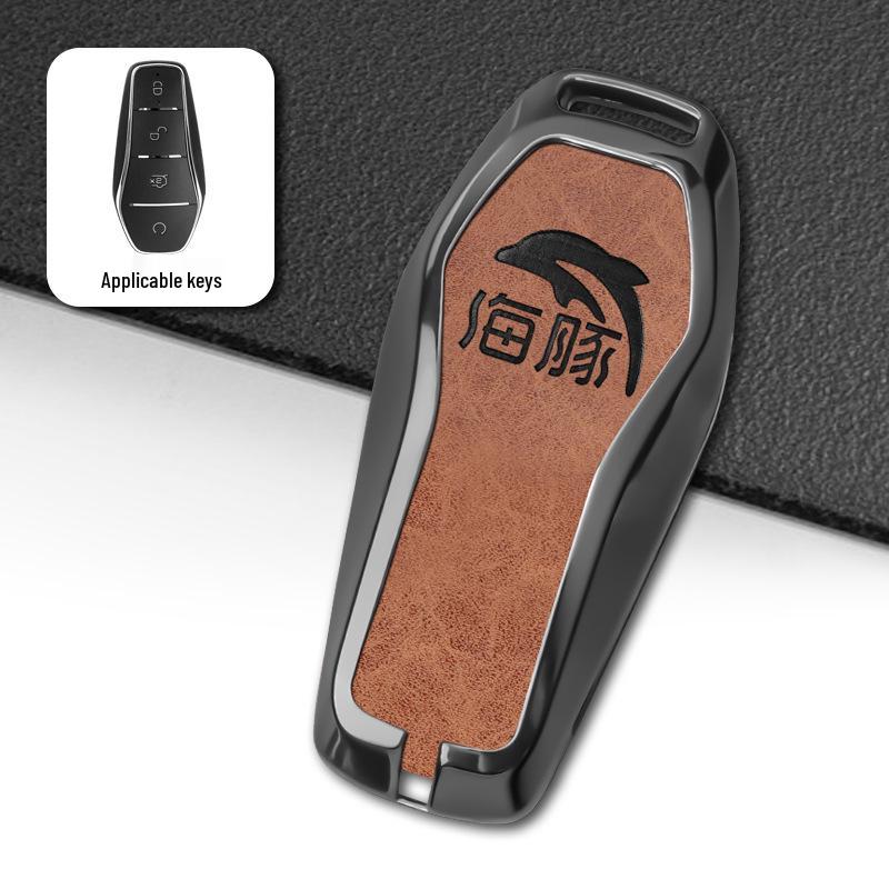 BYD Key Case for Dolphin Song, Qin Plus DMI, Yuan, Han Pro, Tang EV, Seagull, Destroyer 05