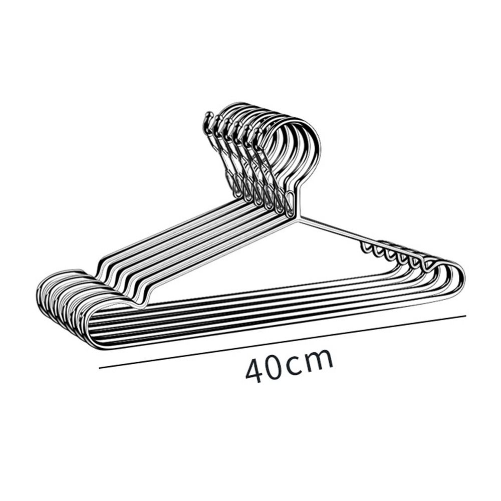 

10 шт. Ветрозащитные вешалки для одежды Предотвращают падение Сушка Подвешивание Экономия места Сушилки 40cm-Extra-thick