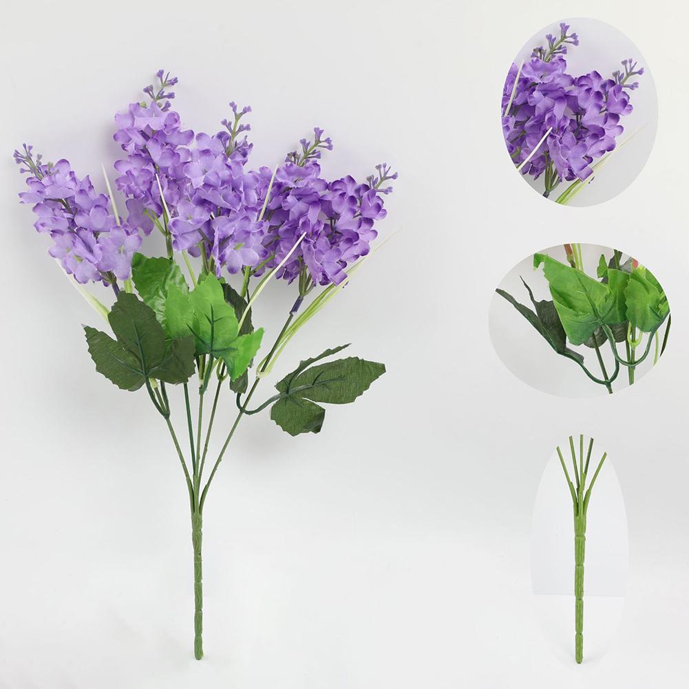 1pcs  Artificial Flower Hyacinth Wisteria Arrangement Wedding Home Decoration Artificial Flowers Party Artificial Decorations