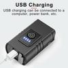 Led  Light Front Portable Usb Rechargeable Waterproof Night Flashlight Riding Accessories Tail Light