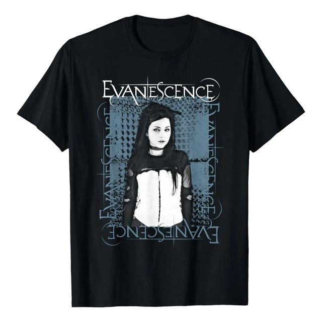 Camiseta Con Estampado De Retratos De Evanescence XL