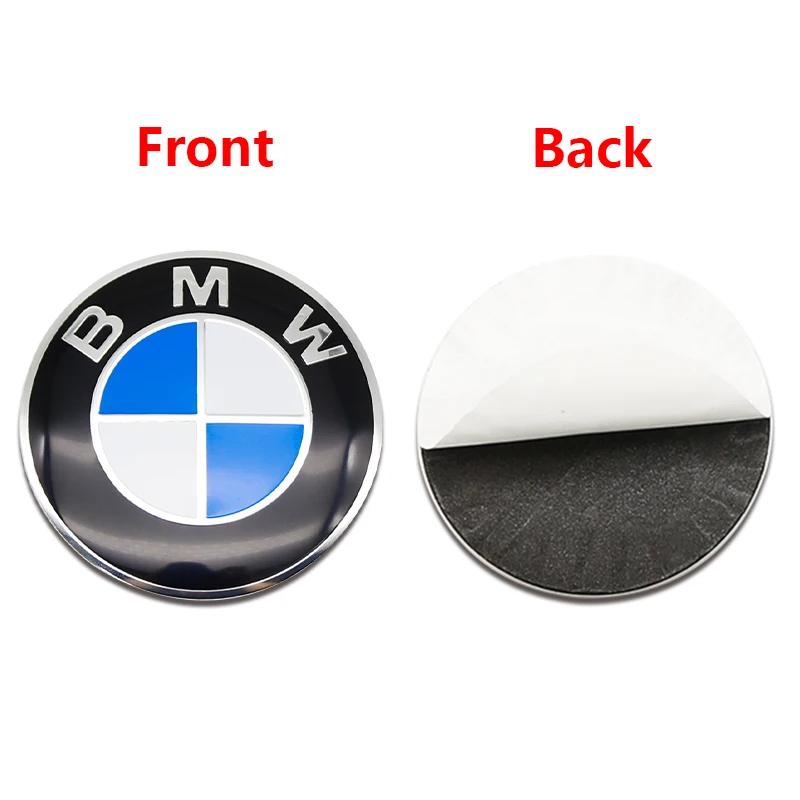 For BMW M E46 E90 E60 4Pcs Classic Blue White Car Wheel Center Hub Cap Sticker Emblem Badge Decal For BMW E46 E90 F10 F30 G20 50th Anniversary CX9