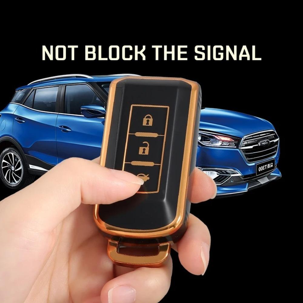 Fashion TPU Car Remote Key Case Cover Shell for Mitsubishi Outlander ASX LANCER Pajero Sport Eclipse Cross Protective Holder Fob