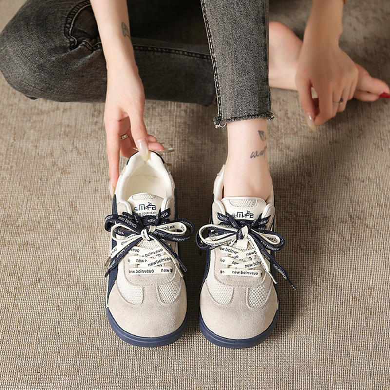 Inner height-increasing German training shoes retro and lightweight spring and autumn sports and leisure shoes soft-soled small Forrest Gump shoes