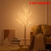 1.5M 1.8M Lighted Birch Tree Christmas Twig Trees Fairy Lights Artificial White Birch Tree Garland Lights String Lights