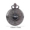 Classical Quartz Analog Alloy Pocket Watch Necklace Pendant with Chain
