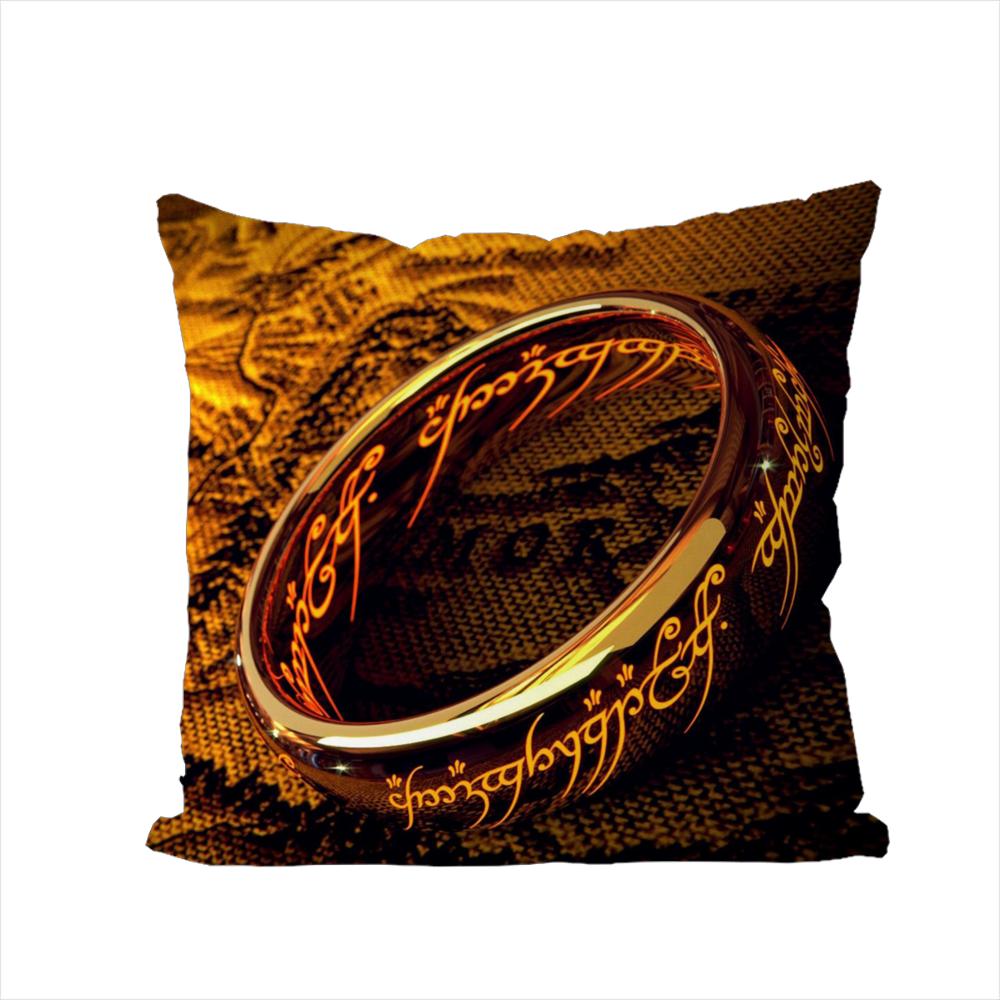 The LLord Of The Rings Pillow Case For Car Sofa Decorative Home Doublesided Print Plush Square Throw Pillow Cushion Cover