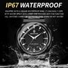Mens Watches Luxury Luminous Waterproof Watch For Man Stainless Steel Strap Reloj