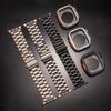 Custodia+Cinturino per Apple Watch Ultra 2 Cinturino 49mm 46mm 42mm 45mm 44mm Braccialetto in Acciaio Inossidabile IWatch Serie 10 9 8 7 SE Copertura Metallica