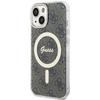 Guess GUHMP15SH4STW iPhone 15 / 14 / 13 6.1" braun/braun Hardcase IML 4G MagSafe
