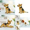 Cozy Plush Puppy Toy Realistic Sheepdog Dalmatian Shar Pei Long Ear Dog For Kids