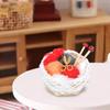 1/12 Dollhouse Woolen Yarn in Basket Knitting Yarn Knitting Accessories for Dollhouse