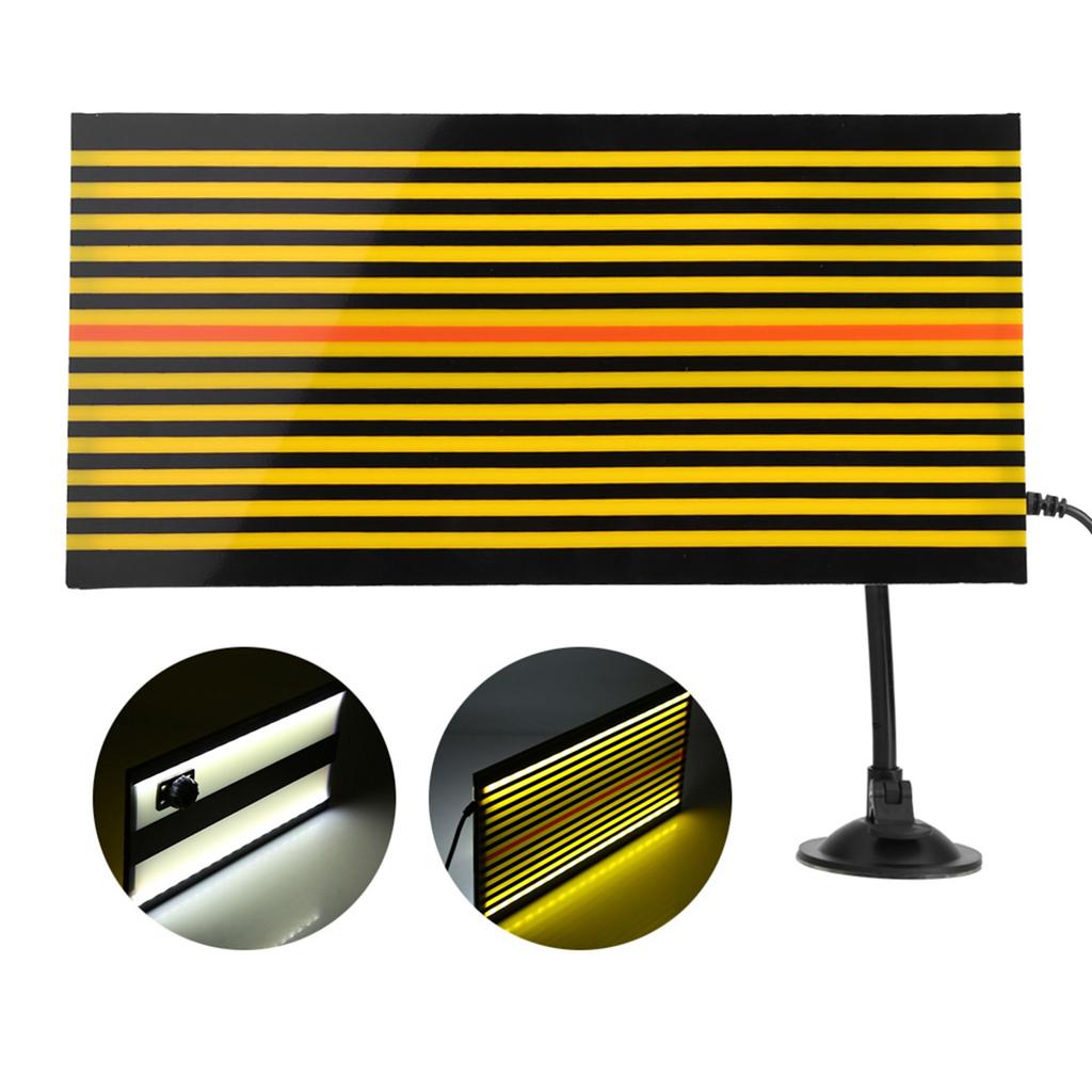 Strumento di Rimozione Ammaccature Senza Verniciatura, Pannello Riflettente con Linee e Luce LED, USB