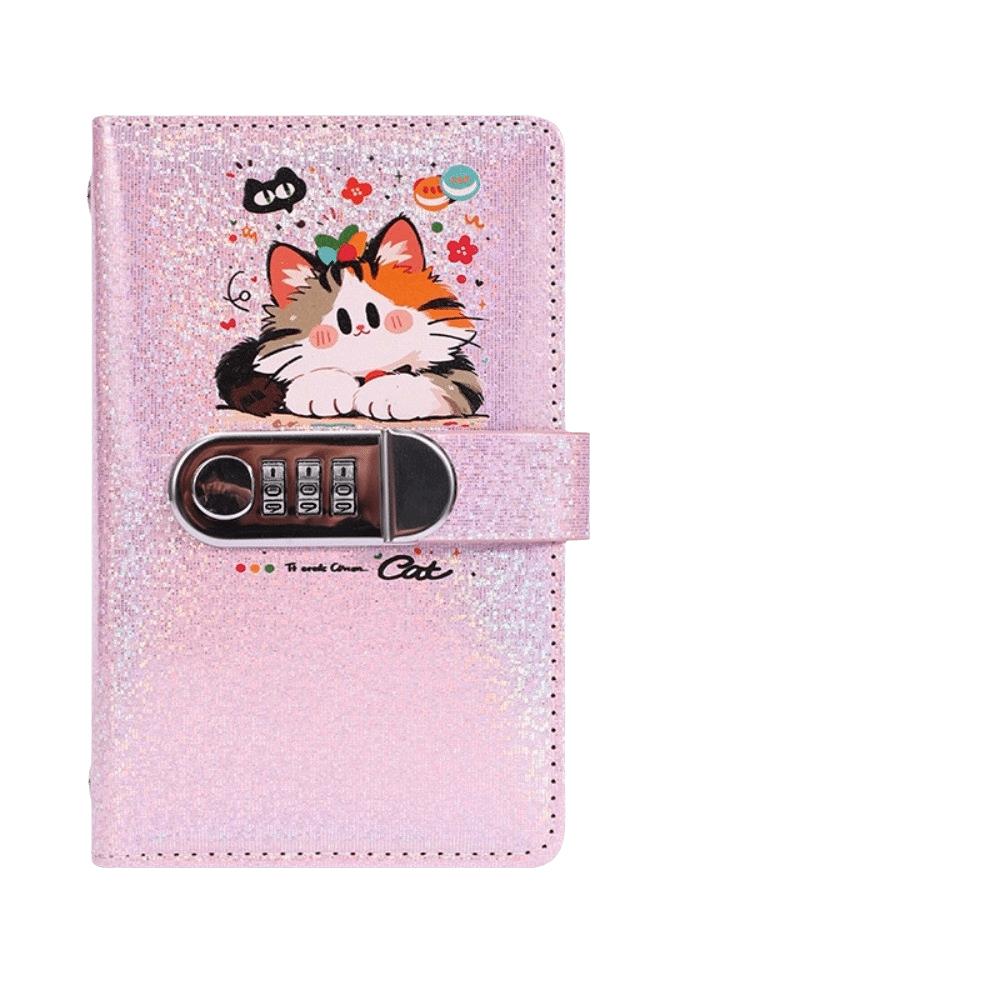Password Lock Money Saving Book Portable Budget Planner Convenient Cash Saving Binder Unisex