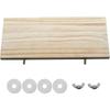 Parrot Bird Wood Perch Platform Large Stand Shelf for Birds.