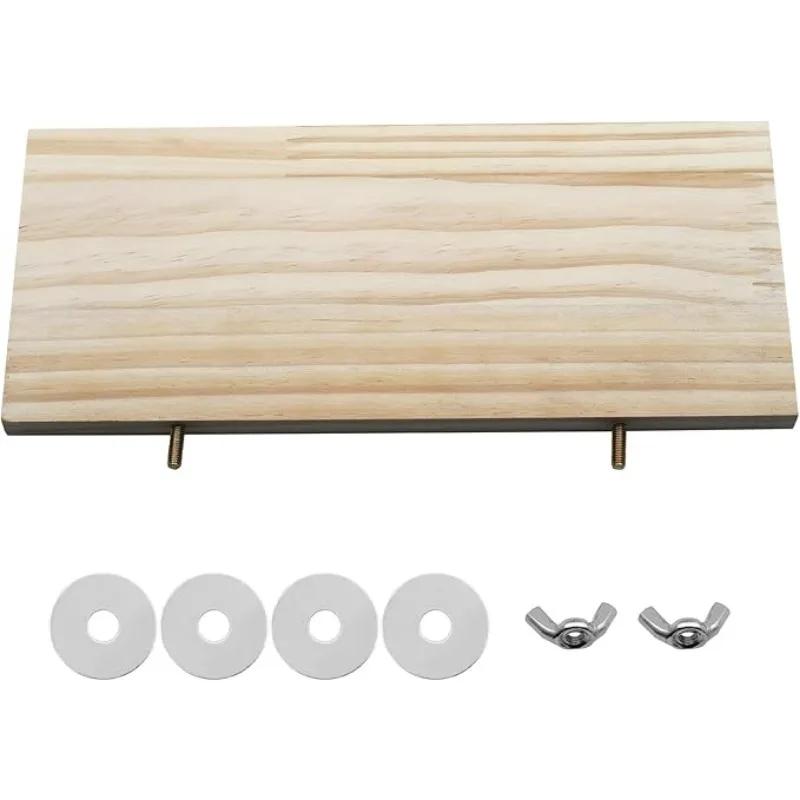 Parrot Bird Wood Perch Platform Large Stand Shelf for Birds.