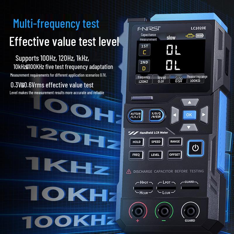 FNIRSI LC1020E Handheld LCR Smart Multimeter: Widerstands-, Induktivitäts-, Kapazitätstester für SMD.