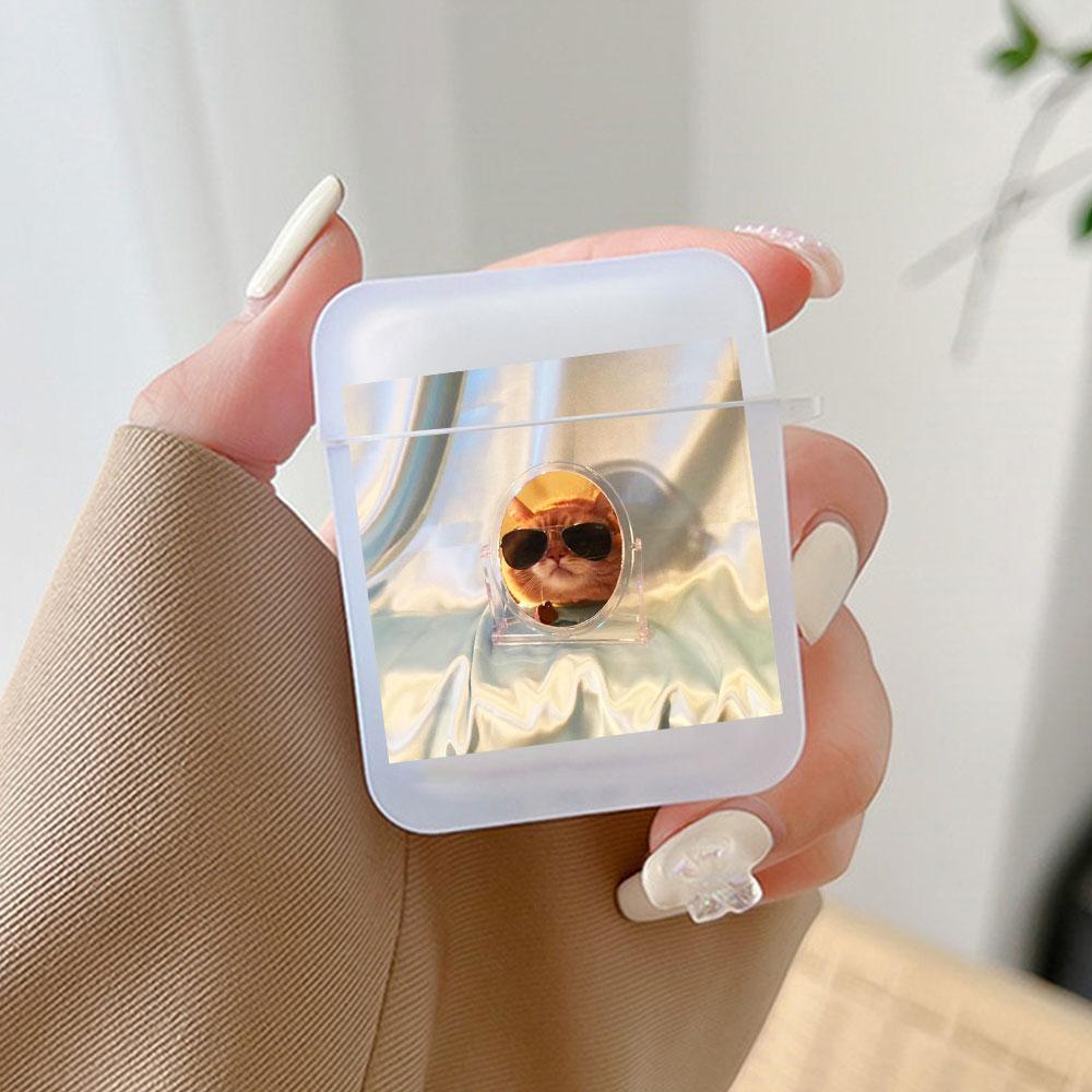 Fundas Funny Cats Dog Couples Earphone Case for Airpods Pro 2 1 Clear Soft Matte Headphones for Airpods 3 Animal Customize Cover