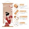 Benjia Tapestry Rod Magnet Natural Wood B0 Poster Frame Width 140cm Tenugui Poster Hanger Furoshiki Noren Rod Namie Amuro Wall Hanging Poster Interior
