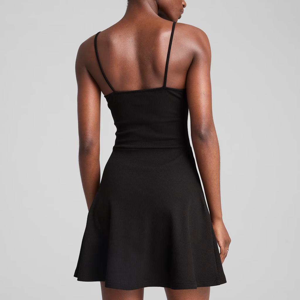 PUMA Vestido Wardrobe Essentials Rib Para Mujer 630743-01