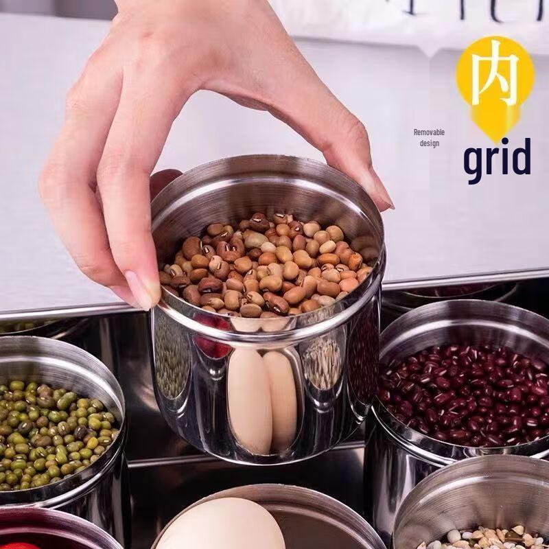 304 Stainless Steel Food Sample Retention & Seasoning Box Set