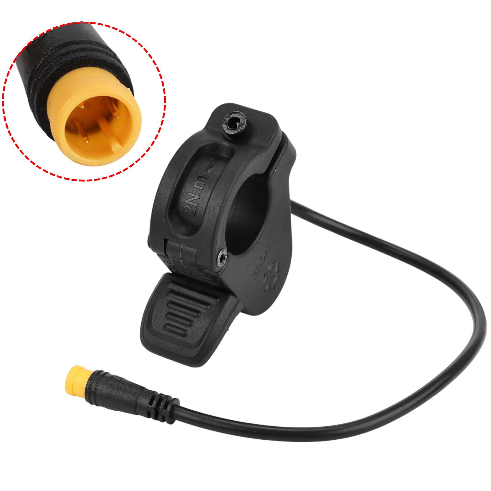 24V 36V 48V 72V WUXING 300X Throttle For Electric Scooter Thumb Accelerator Right/Left Hand Universal Accessories M8 Male Plug