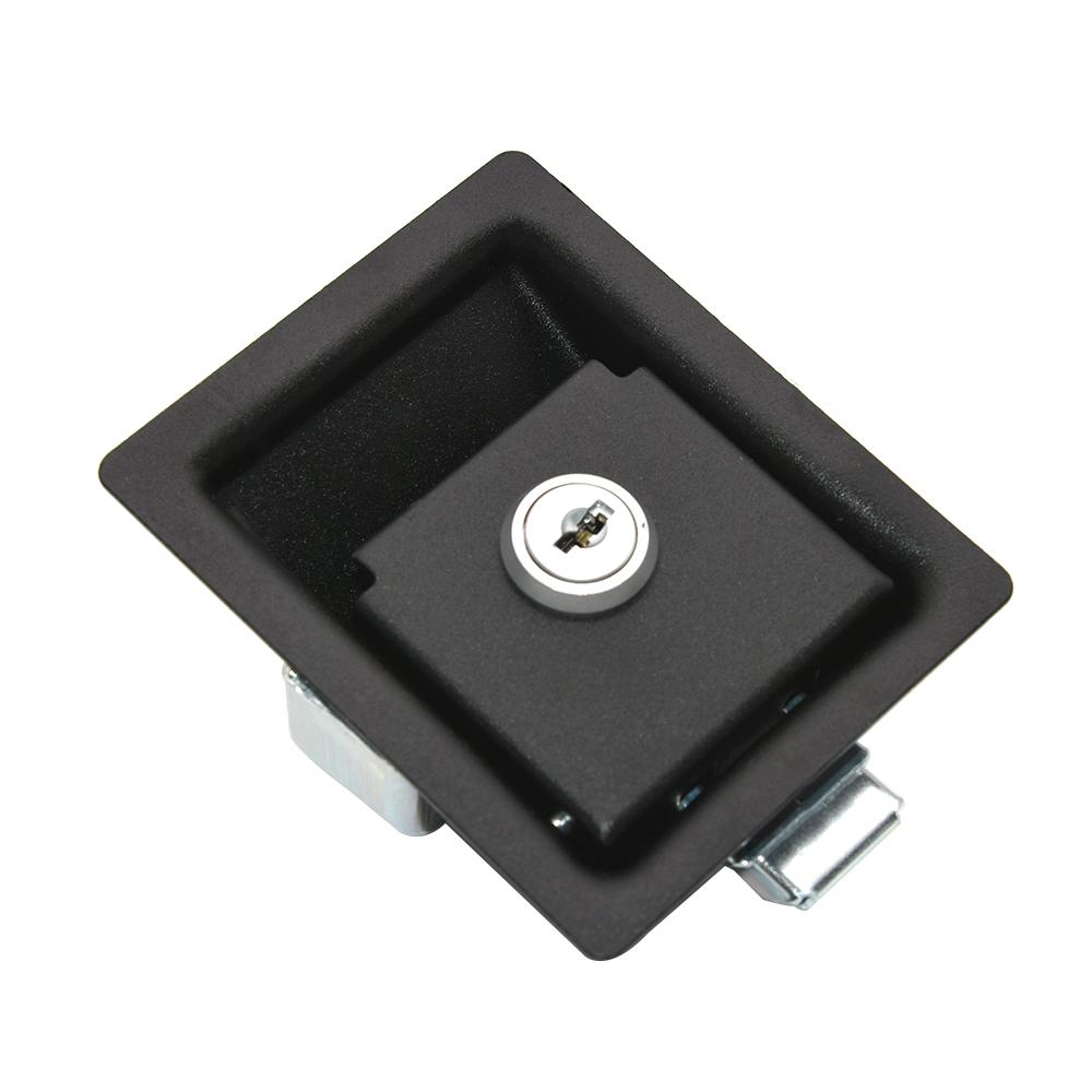 4X Rv Car Paddle Entry Door Lock Latch Handle Knob Camper-Trailer Pull Type Panel Door Lock Marine Yacht RV Accessories