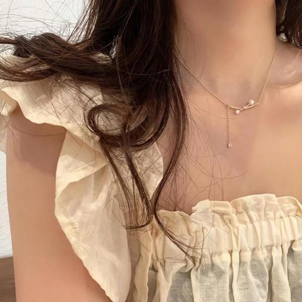 Women's Accessories Balance Chain Drop Necklace