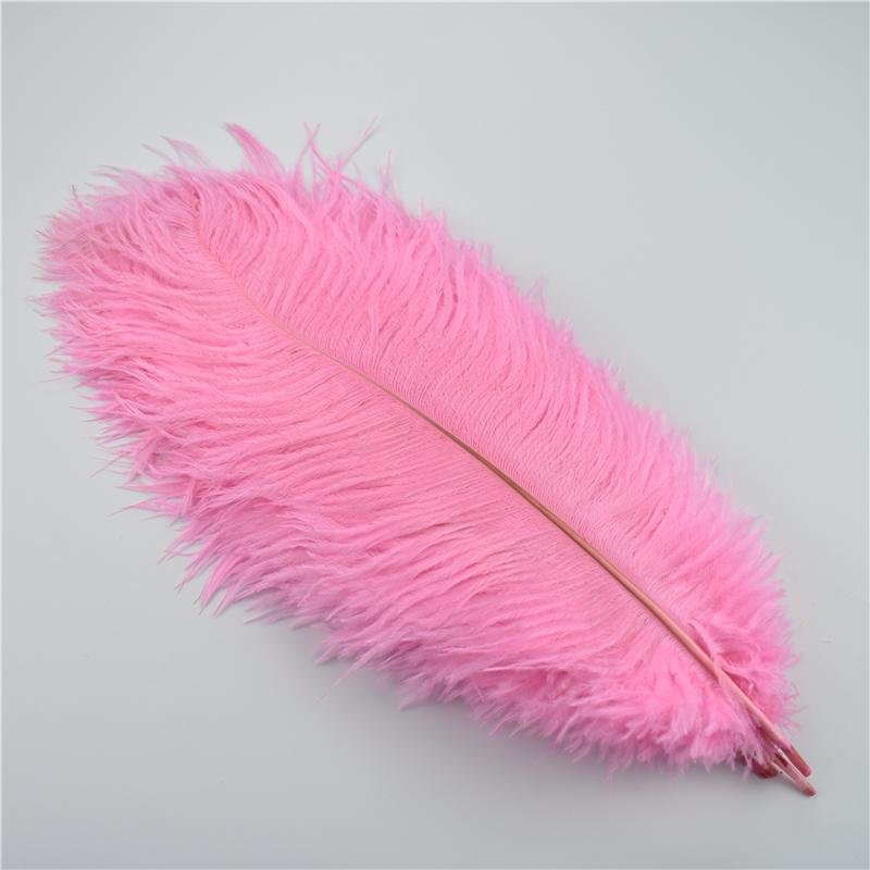 10Pcs 35-40Cm Colorful Ostrich Feathers For Crafts Carnival Decoration Table Centerpieces Plume For Vases Handicraft Accessories