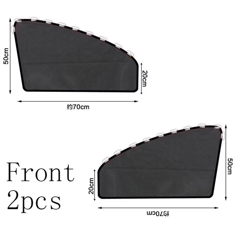 Magnetic Car Sun Shade UV Protection Car Curtain Car Windows Sunshade Side Window Mesh Sun Visor Summer Protection Window Film