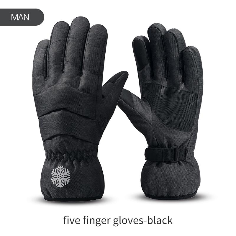Outdoor Snowboard Custom Sports Touch Screen Waterproof Men and Women Winter Ski Gloves Free