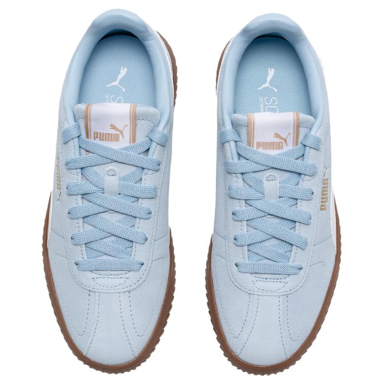Puma Club Kayzer Sd Comfortable Versatile Shock Absorbing Durable Low Top Sneakers Unisex Sneakers Blue White 402606-04