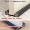 Double-sided Door Bottom Sealing Strip Dustproof Soundproof Door Bottom Windproof Strip PU Full Coverage Gap Sealing Strip